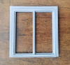 OakridgeStores.com | Oakridge Minis - 72" x 80" Patio Door with Frame - 1" Scale 1:12 Model Miniature - 1041-12