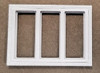 OakridgeStores.com | Oakridge Minis - 48" x 72" 3 Pane Casement Window and Frame - G Scale 1:24 Model Miniature - 1006-24