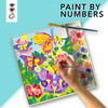 OakridgeStores.com | BRIGHT STRIPES Butterlies and Blooms  - Paint By Number on Canvas - (9203) 6972569240736