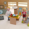 OakridgeStores.com | HABA - Little Friends Dad Andreas 4.5" Dollhouse Toy Figure with Removable Coat (Doctor, Veterinarian, Scientist) 303894 4010168236223