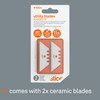 OakridgeStores.com | SLICE - Ceramic Replacement Blades 2/Pkg-Utility (10524) 895142105245