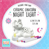 OakridgeStores.com | BRIGHT STRIPES LED Candle Critters Night Light - Pegasus  - Decorate and Paint Craft Kit (DIY-756) 840059206806