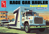 OakridgeStores.com | AMT Ford LN 8000 Race Car Hauler 1/25 Plastic Kit (1316) 849398053201