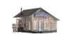 OakridgeStores.com | Woodland Scenics - Carver's Butcher Shoppe - Prebuilt HO Scale Building with Lights (BR5068) 724771050681
