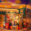 OakridgeStores.com | Rolife - Rainbow Candy House - DIY 3D Miniature 1/24 Scale Dollhouse Room Box Craft Kit (DG158) 6946785118636