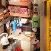 OakridgeStores.com | Rolife - Cozy Kitchen - DIY 3D Miniature 1/24 Scale Dollhouse Room Box Craft Kit (DG158) 6946785119121