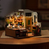 OakridgeStores.com | Rolife - Cozy Kitchen - DIY 3D Miniature 1/24 Scale Dollhouse Room Box Craft Kit (DG158) 6946785119121