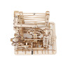 OakridgeStores.com | ROKR - Marble Explorer Swingback Wall Marble Run - DIY Mechanical Working 3D Wooden Puzzle Kit (LG503) 6946785178555