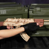 OakridgeStores.com | ROKR - AK-47 Assault Rifle Rubberband Toy Gun - DIY Mechanical Working 3D Wooden Puzzle Kit (LQ901) 6946785118827