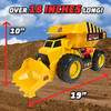 OakridgeStores.com | Sunny Days - 2-N-1 Dig Rig - Dump Truck and Front End Loader with Lights, Sounds and Motorized Drive (320422) 810009204220