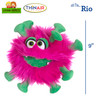 OakridgeStores.com | Living Puppet - Rio The 9-Inch Pink Friendly Monster, Plush Hand Puppet for Boys and Girls (LP672) 850044886722