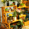OakridgeStores.com | Rolife - Cathy's Flower House - DIY 3D Miniature 1/24 Scale Dollhouse Room Box Craft Kit (DG104) 6946785108736
