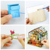 OakridgeStores.com | Rolife - Cathy's Flower House - DIY 3D Miniature 1/24 Scale Dollhouse Room Box Craft Kit (DG104) 6946785108736