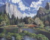 OakridgeStores.com | Pomegranate - Phyllis Shafer : Autumn in Yosemite Valley 1000-Piece Jigsaw Puzzle (AA1148) 9781087506111