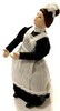 RESALE SHOP - Artisan 1:12 Scale Porcelain Dollhouse Maid Woman - OOAK