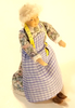 RESALE SHOP - Artisan 1:12 Scale Porcelain Dollhouse Seamstress - OOAK