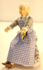 RESALE SHOP - Artisan 1:12 Scale Porcelain Dollhouse Seamstress - OOAK