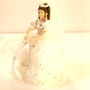 RESALE SHOP - Artisan 1:12 Scale Porcelain Dollhouse Woman In Wedding Dress - OOAK