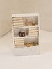 RESALE SHOP - 1:12 Dollhouse White Bathroom Towel Cabinet