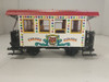 RESALE SHOP - LGB G #3036 Circus Train Short Passenger Coach -lighted- no box- preowned