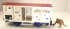 RESALE SHOP - LGB  G "Tiger Exhibit" Circus Train Car w/Tiger #4086 - no box- preowned (READ)