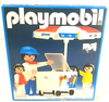 RESALE SHOP - Playmobil #3563 Ice Cream Cart With Vendor And Two Children - preowned