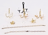 RESALE SHOP - Handmade Dollhouse 1/2 Scale Non-Electric Decorative Chandelier Set - Preowned