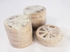RESALE SHOP - Custom Dollhouse 3 Inch Basswood Wheels - Set Of 50