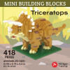 OakridgeStores.com | Impact Photographics - Triceratops Mini Building Blocks Set - 92047 802285341348