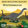 OakridgeStores.com | Impact Photographics - Brontosaurus 50 Mini Building Blocks Set - 92184
