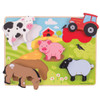 OakridgeStores.com | BigJigs - Farm Wooden Chunky Lift Out Puzzle (BJ326) 691621083260