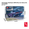 OakridgeStores.com | AMT - 1970 Dodge Challenger USPS 1:25 Scale Plastic Model Car Kit - 1401 849398061220