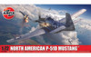 OakridgeStores.com | AIRFIX - North American P-51D Mustang 1:72 Scale Plastic Model Airplane Kit - A01004B  5063129001605