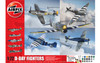 OakridgeStores.com | AIRFIX - D-Day Fighters Gift Set 1:72 Scale Plastic Model Airplanes (4) Kit - A50192 5063129024383