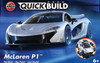OakridgeStores.com | AIRFIX - J6028 QUICKBUILD McLaren P1 - White ~1:24 Scale Plastic Model Car Kit 5055286642265