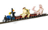 OakridgeStores.com | CORGI - Wallace & Gromit - The Wrong Trousers - Gromit & Coaches DieCast Train Car & Figure Model - CC80603 5063129006471
