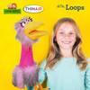 OakridgeStores.com | Living Puppets - Loops the 21-Inch Pink Bird Plush Hand Puppet for Boys and Girls (LP994) 850055629943