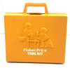 RESALE SHOP - VTG Fisher Price Tool Kit With Tools And Drill #924 - preowned