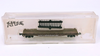 RESALE SHOP - Atlas N Scale Western Maryland Flatcar w/ Stakes #3813 - NOB