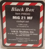 RESALE SHOP - Black Box 1/48 Mig 21 Mf Cockpit Set For Academy Kit