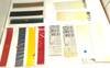RESALE SHOP - 1:48 stripe and marking decals for u.s. jets (LOT of 12)