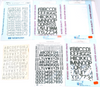RESALE SHOP - Lot of 12 1:72 & 1:48 WWII Allied Aircraft Model Decals - (Misc Numbers/Letters)