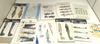 RESALE SHOP - 1:48 and 1:72 decals for German WW2 planes -- d250, fw190, bf109 (lot of 10)