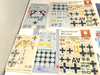 RESALE SHOP - 1:32 and 1:48 decals for German planes -- bf109, ju87, me262 (LOT of 10)