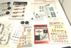 RESALE SHOP - 1:72 and 1:48 decals for RAF planes (lot of 10)