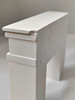 RESALE SHOP - Dollhouse Miniature 1:12 Stainable Paintable Resin Unfinished Fireplace Chipped