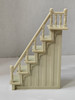 RESALE SHOP - Dollhouse Miniature 1:12 Unfinished Plastic Staircase With Railing