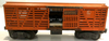RESALE SHOP - VTG Lionel Stockyard, 9 Cattle & Lionel Cattle Car - untested- box flattened