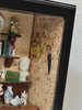 RESALE SHOP - OOAK 1:12 Dollhouse Miniature Porcelain Collection Display Room + Working Lights
