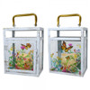 OakridgeStores.com | Gift Essentials - Field of Monarchs - Small LED Lantern - GE432 645194086388
